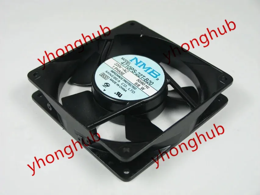 NMB MAT 4710PS 22T B20 B00 AC 220V 9W/8W 120x120x25mm вентилятор охлаждения сервера|square fan|server fan120x120x25mm fan