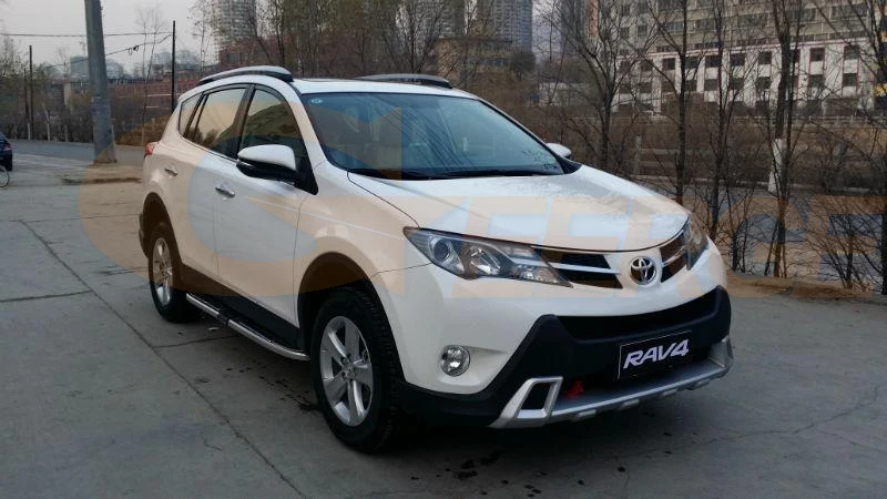 Для Toyota RAV4 2013 smd комплект светодиодов «глаза ангела» Дневной светильник отличное Ультра яркое освещение DRL