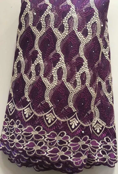 Тюль кружевная тесьма Африканский французские кружева ткани Высокое качество в