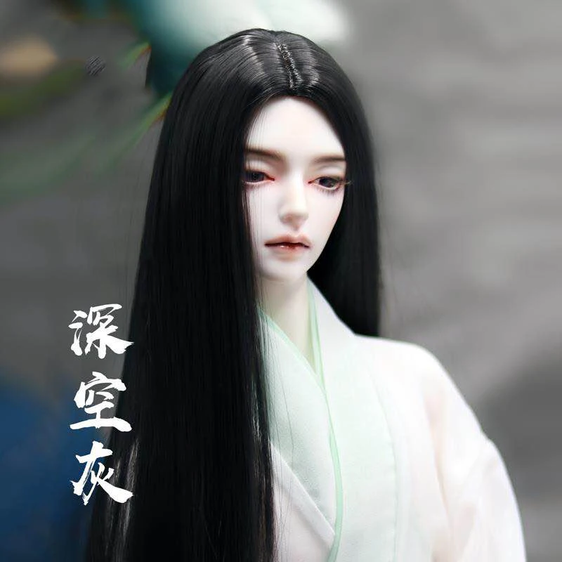 Allaosify 1 шт. Bjd парик Сплит Длина прямые синтетические волосы парик 1/3 1/4 bjd кукла парик Древний китайский стиль