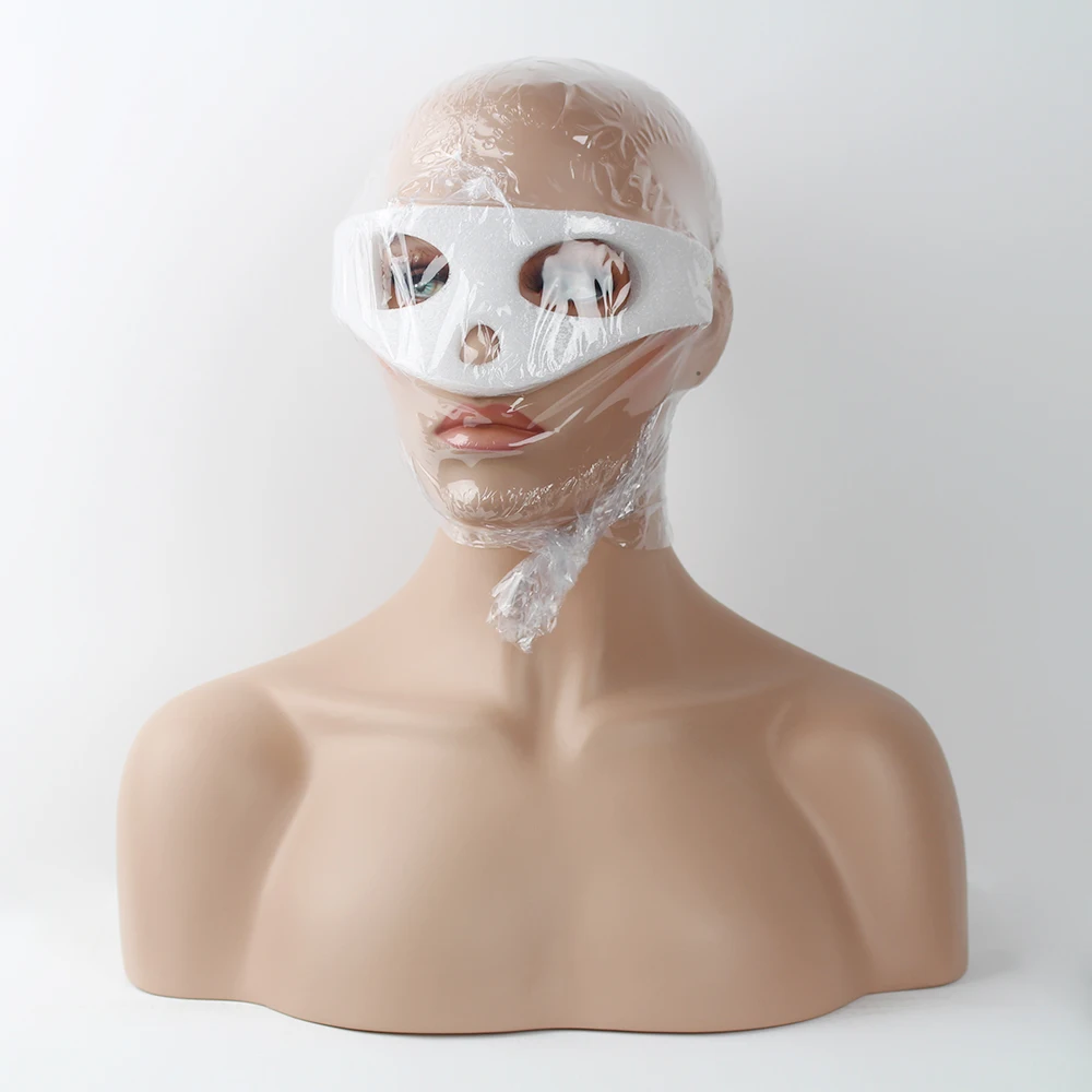 

Realistic Fiberglass Female Mannequin Dummy Head Bust For Wigs