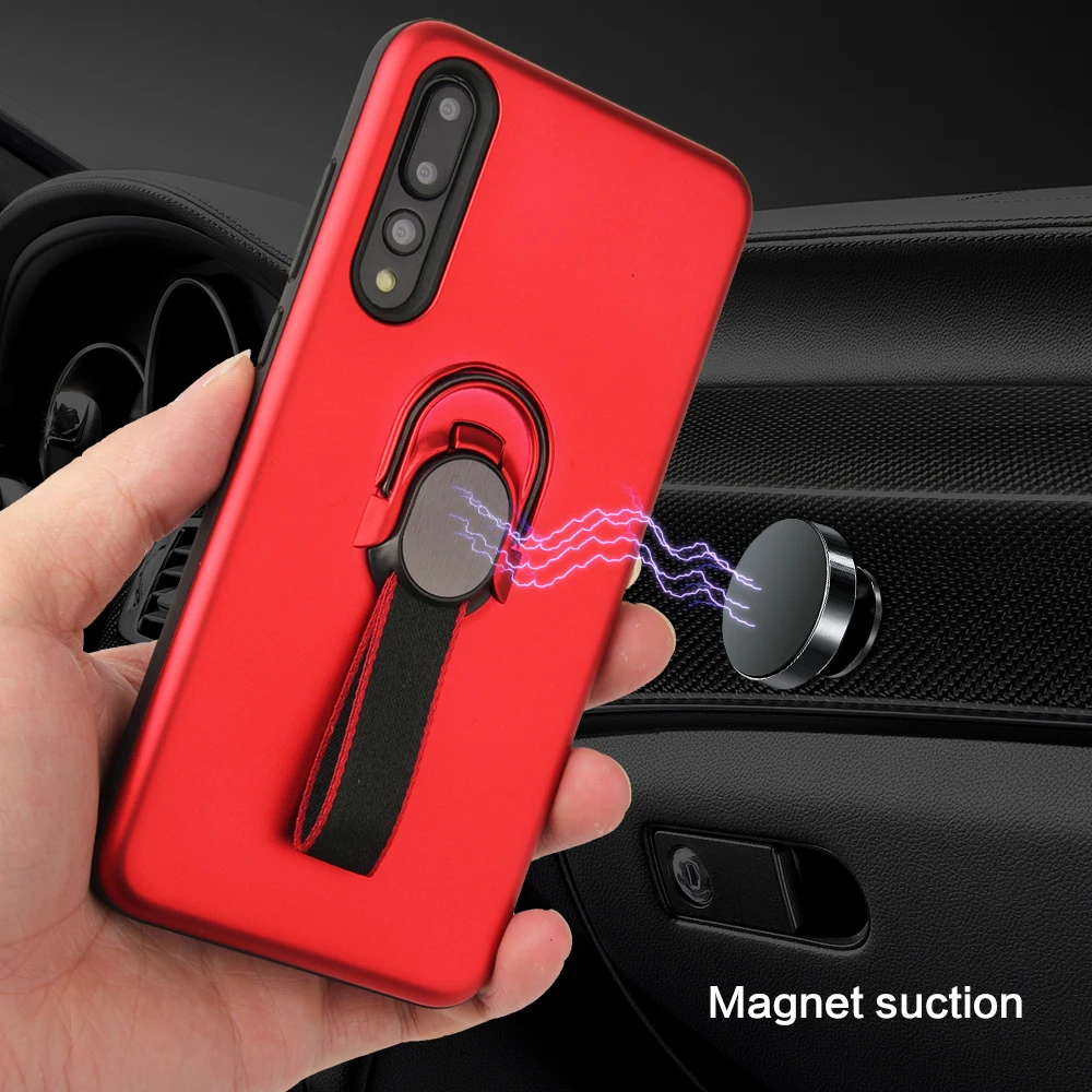 Huawei P20 Pro Plus 2 в 1 Гибридный Невидимый чехол подставка для Huawe P20Plus P20Pro CLT L29 L09 L29C L09C