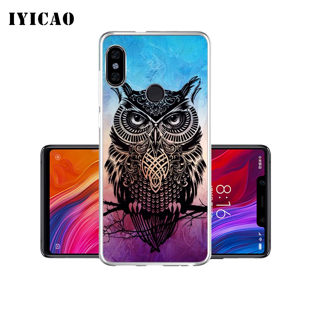 IYICAO Мягкий силиконовый чехол для телефона Xiaomi Mi 9 8 SE 6 A1 A2 Lite F1 MIX2S MIX3