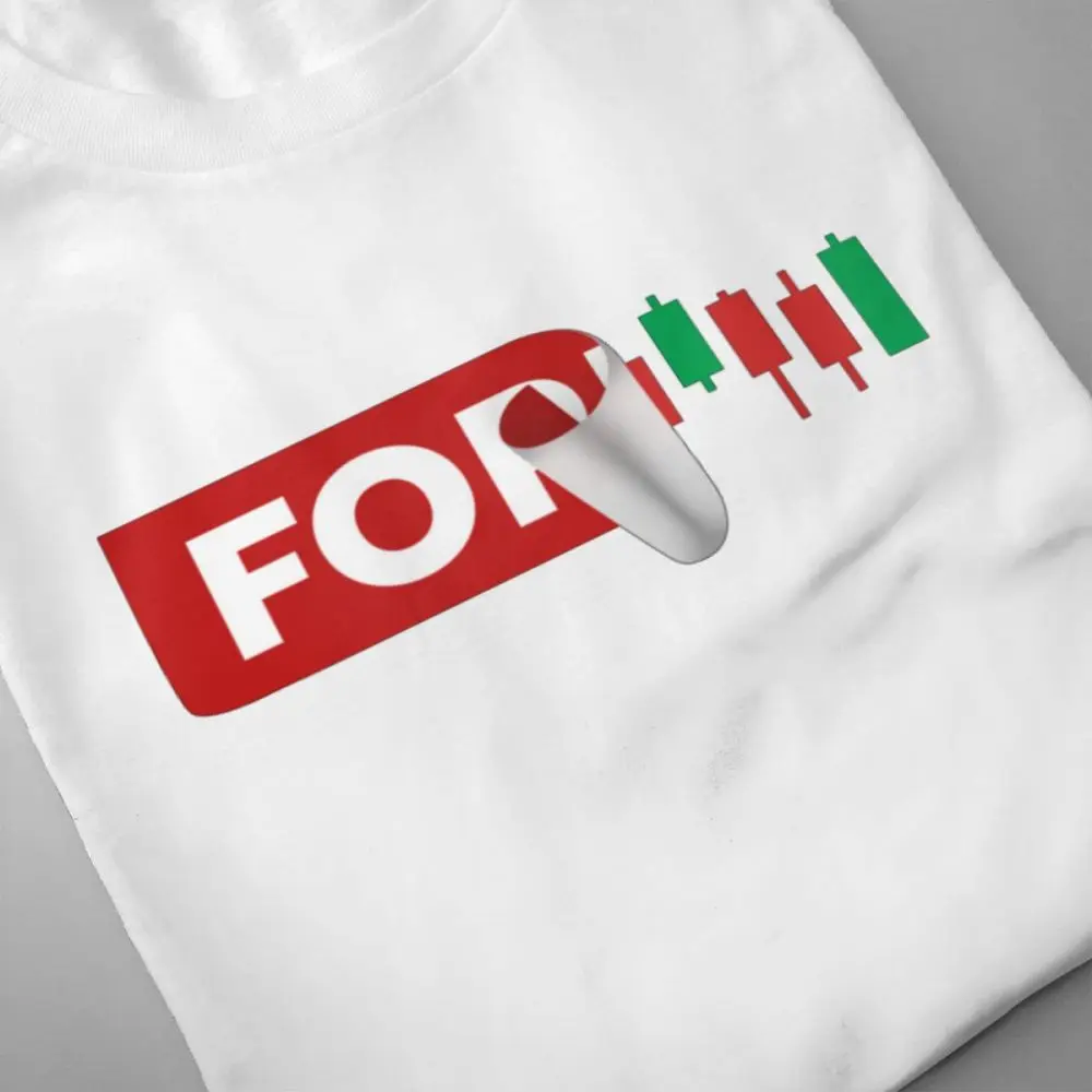 Мужская футболка с круглым вырезом модная уличная одежда для Форекс-инвесторов