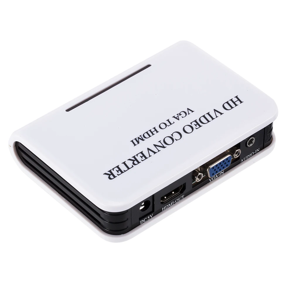 Качественный портативный видеокабель с разъемом VGA на HDMI выход 1080P HD аудио ТВ AV TV PC