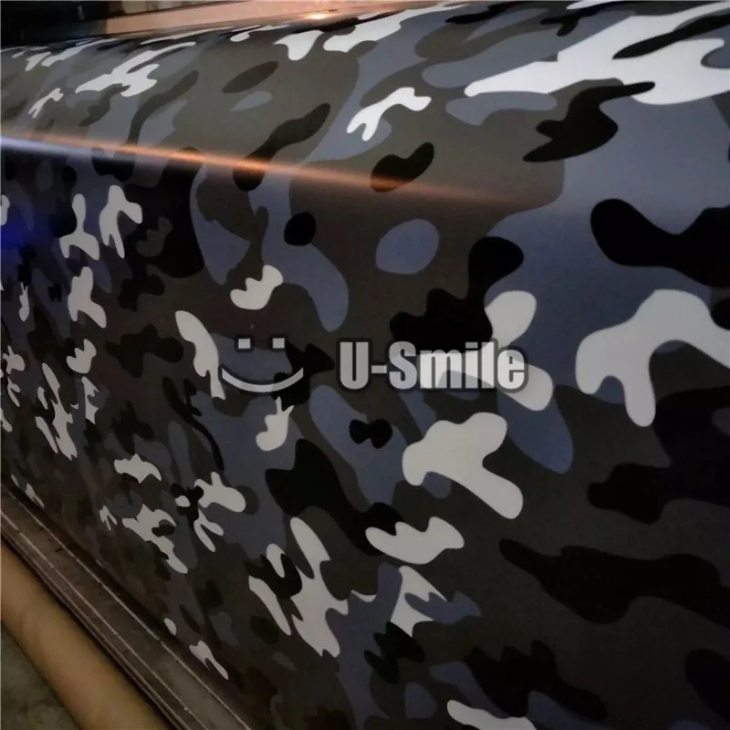 Midnight Blue Camouflage Vinyl Car Wrap Film Decal Bubble Free For JEEP SUV TRUCK | Автомобили и мотоциклы