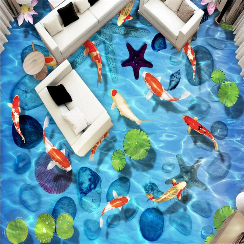 3D обои для ванной комнаты ПВХ самоклеящиеся на стену | Обустройство дома