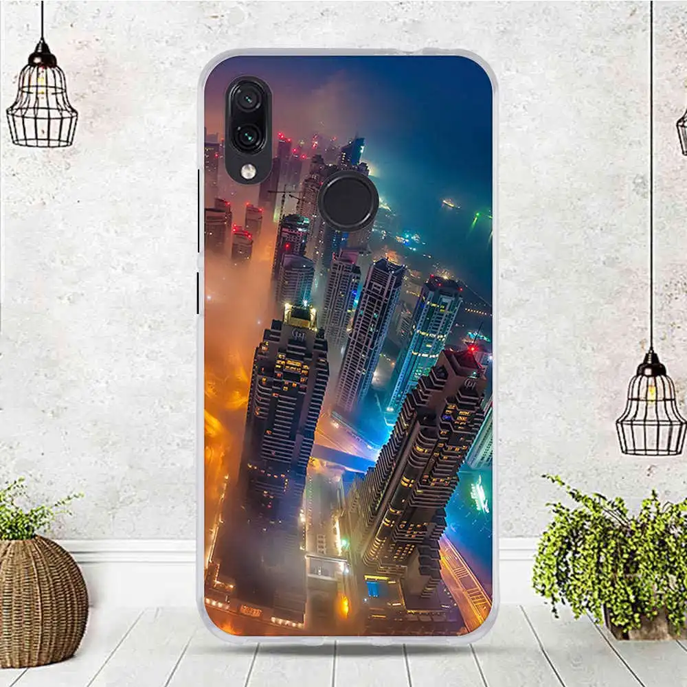 42 Для xiaomi redmi note 7 чехол для телефона задняя крышка для Note 7 Pro Capa Мягкий ТПУ силиконовый чехол s сумки для xiaomi redmi note 7 pro Чехол - Цвет: 42