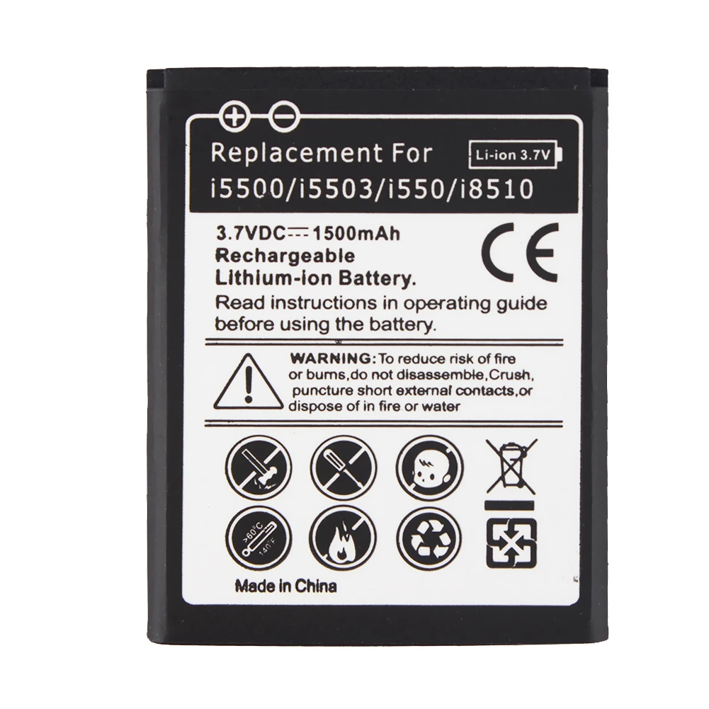 Аккумуляторы AB474350BU для Samsung Galaxy 5 i5500 B7722 Europa i5503 i550 i8510 сменные 1500 мАч|batteries