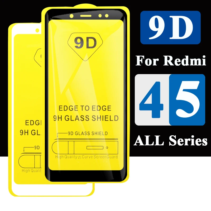 9D Защитное стекло для Xiaomi Redmi Примечание 5A 5 Pro 4X4 Plus Защитная пленка экрана Tremp Redme A