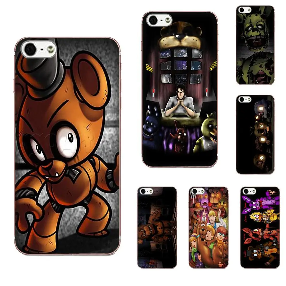 Для Galaxy Grand Alpha G850 Core2 Prime S2 I9082 A3 A5 A7 On5 On7 2015 2016 2017 мягкая кожа Paintin Five Nights At