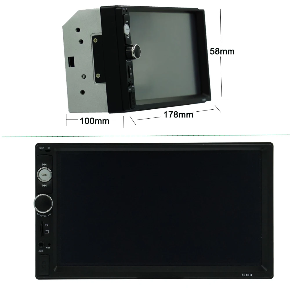STAPON 7-дюймовый автомобильный MP5 плеер с Bluetooth Зеркало Ссылка iOS Android-двухсторонний контроль teering колесо контроля заднего вида FM 7010BCP