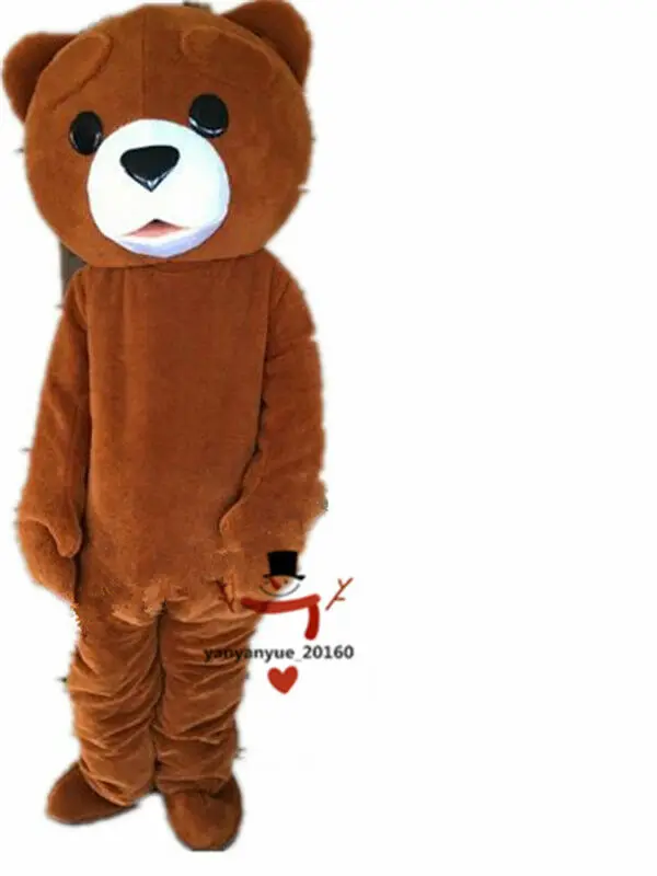 Brown Bear Mascot Costume Suits Cosplay Party Game Dress Outfits Clothing Advertising Carnival Halloween Easter Festival Adults |