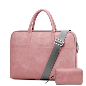 13 3 14 15 4 15 6 inch pu laptop shoulder bag for macbook air pro 13 15 laptop sleeve case cover for xiaomi lenovo women bags free global shipping