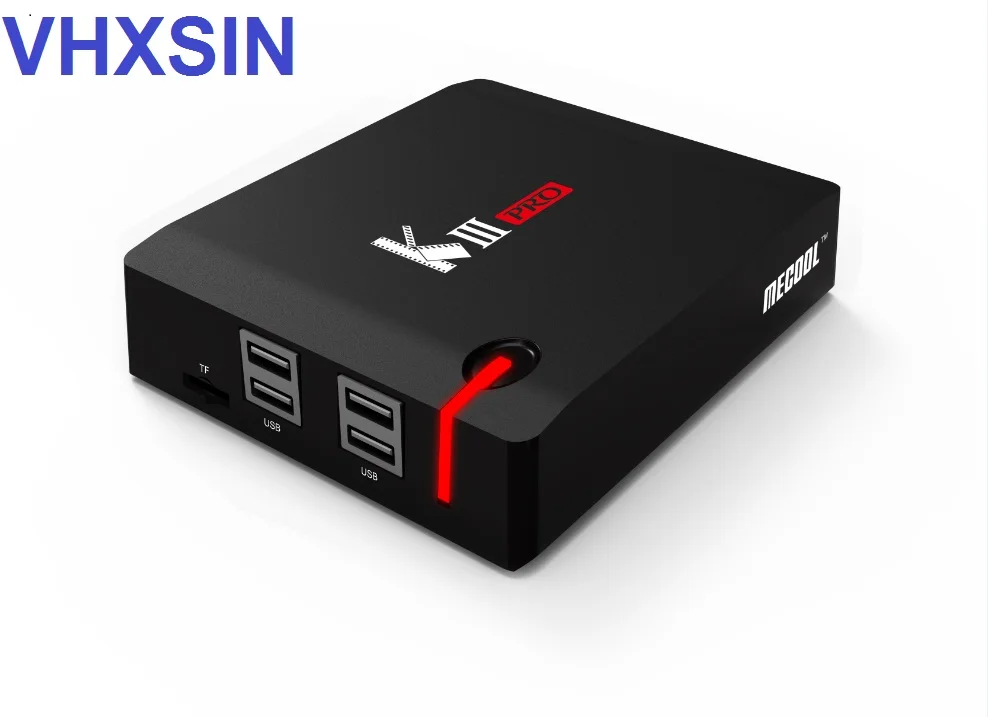 ТВ-приставка Mecool kiii pro Android 7 1 Amlogic S912 Восьмиядерный 3 ГБ DDR4 ОЗУ 16 Гб ПЗУ Dvb-t2 Dvb s2 T2 C