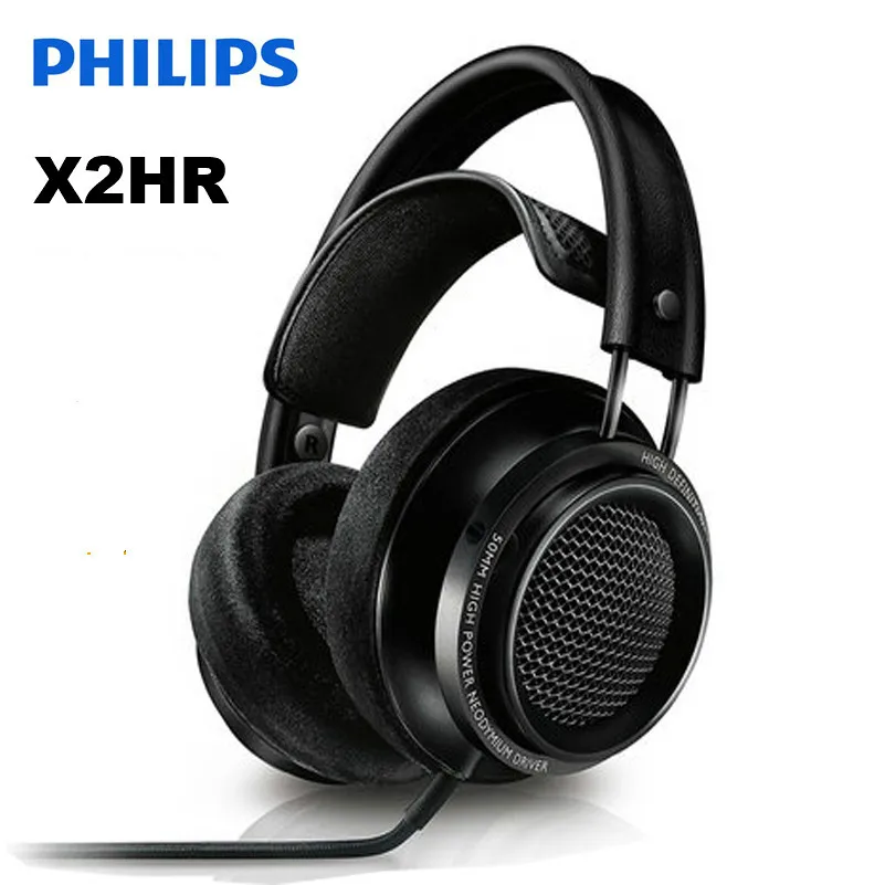 Philips гарнитура X2HR наушники Fidelio Hi-Fi 3 м длиной, проводной наушники для Xiaomi HUAWEI Iphone смартфона