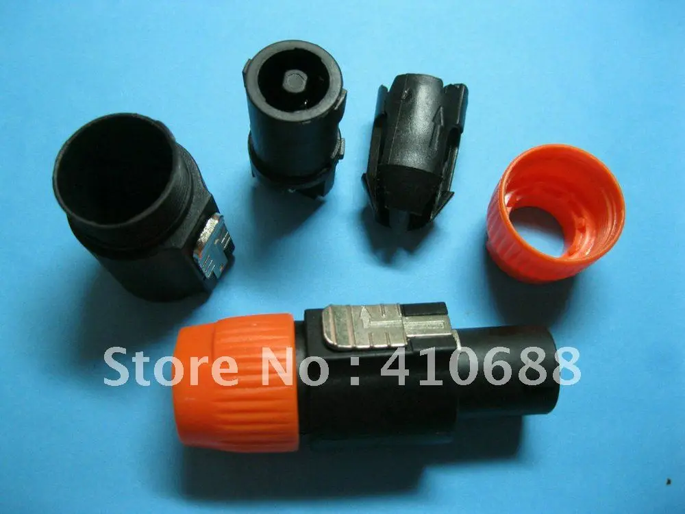 25 шт. красный цвет спикер совместимый аудио кабель 4 полюсный разъем 5285|connector