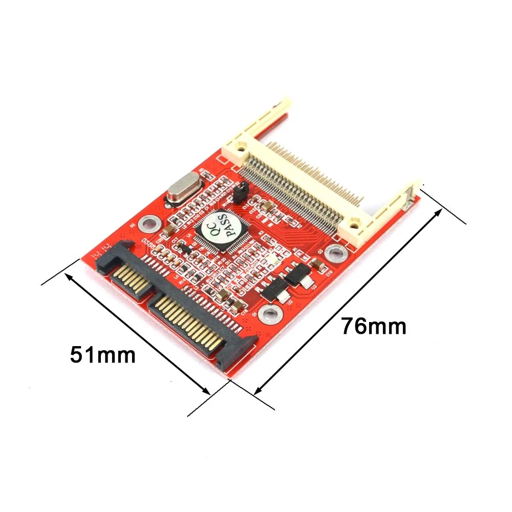 Новое поступление 2016 адаптер CF Sata конвертер Compact Flash Merory I & II карта ATA HDD жесткий