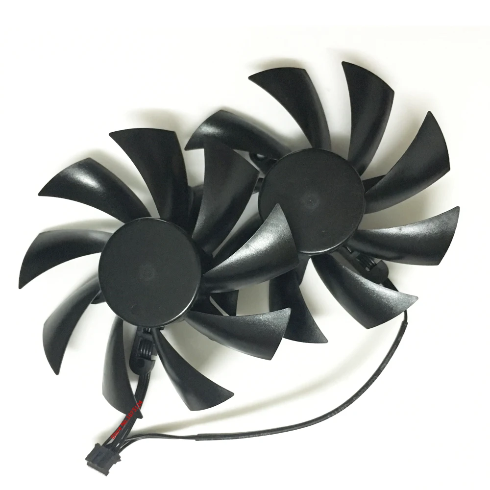 2 шт./лот Графика карта вентилятор VGA Охладитель Вентиляторы EVGA gtx770 GTX 760 770 780