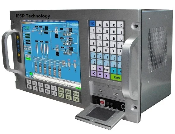 Промышленная рабочая станция 6U 19 дюймов E5300 (2M кэш 2 60 ГГц) 4 Гб памяти 500 HDD 4xPCI 4xISA|rack