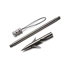 Рыболовные дротики для рыболовных стрел, серебряный наконечник из нержавеющей стали 158 мм, 26 г