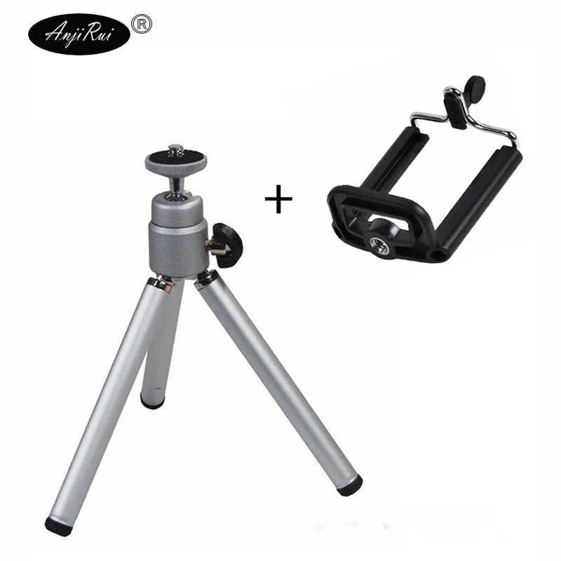 Мини алюминиевый штатив с держателем для iphone Samsung Xiaomi цифровой камеры|aluminum tripod
