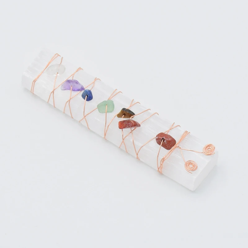 New Irregular Natural Selenite Sticks Wands Rough Gypsum Crystal 7 Chakra Stone Raw Specimen Reiki Healing Home Decor Decoration | Украшения