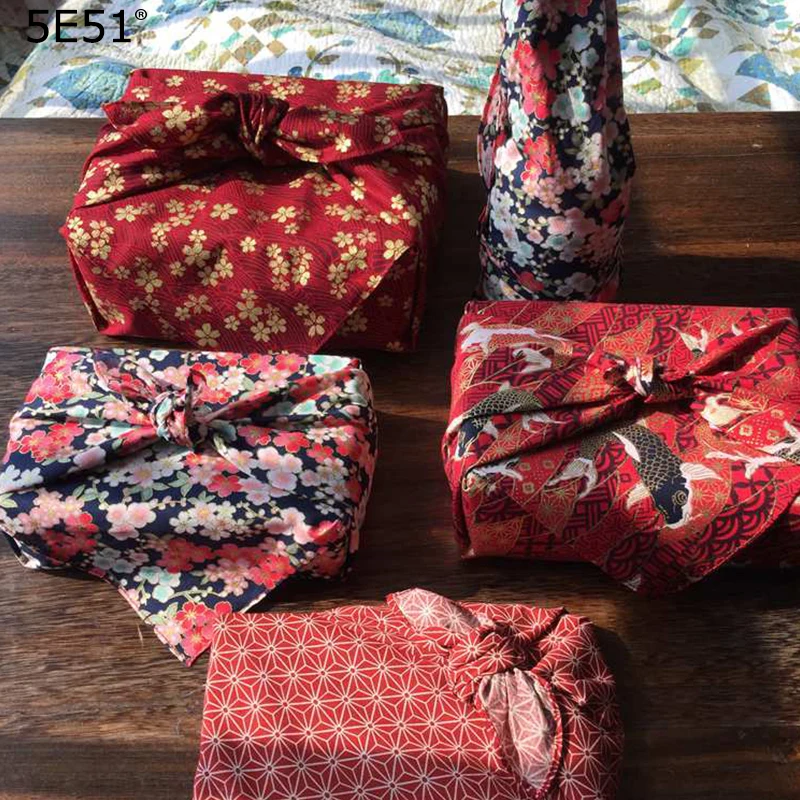 

Носовой платок в японском стиле furoshiki/японский классический традиционный принт/много применений
