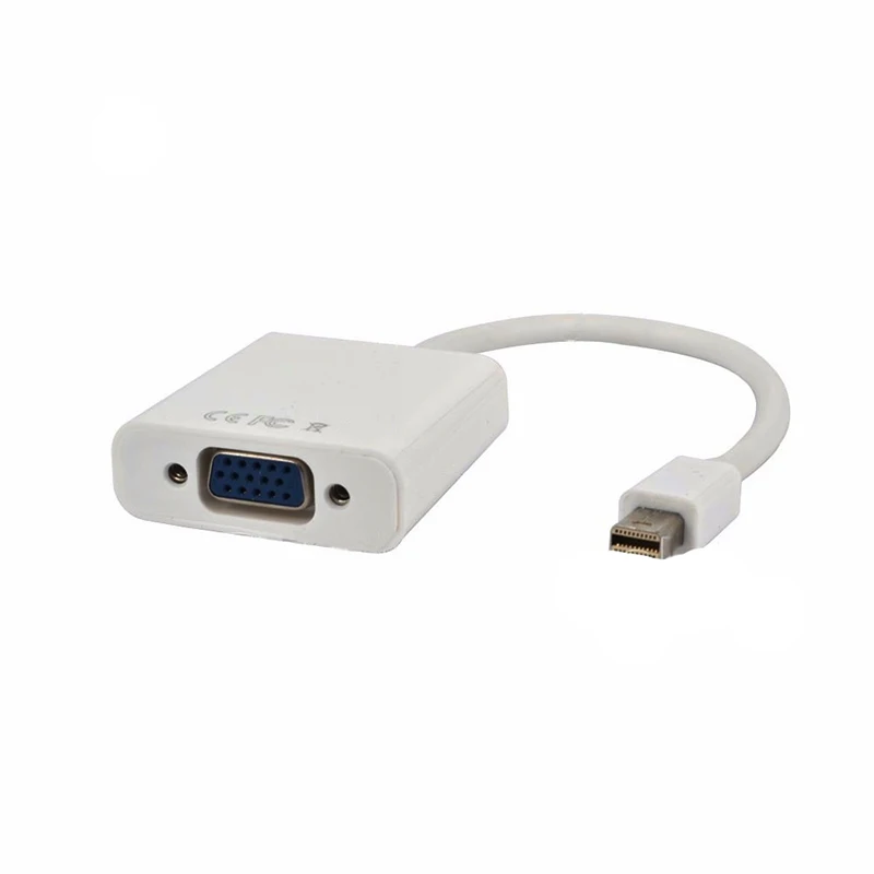 Mini Display Port DP To VGA адаптер кабель для Apple MacBook Air Pro iMac Белый|Кабели VGA| |