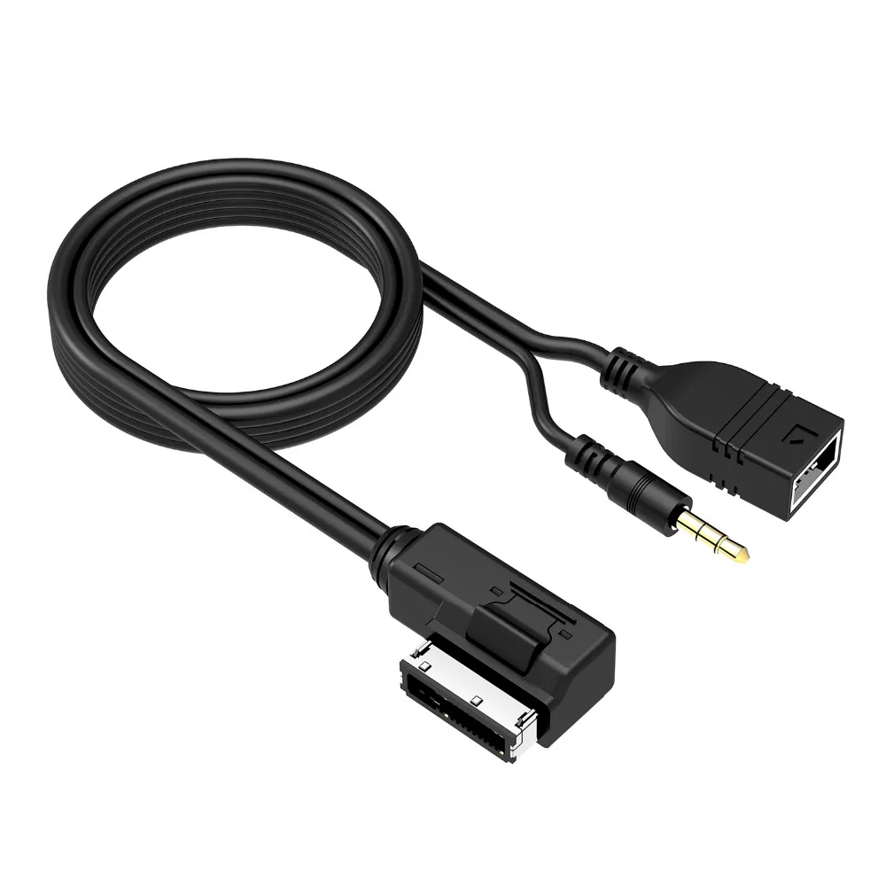 Аудиокабель Chelink 3 5 мм AUX музыкальный интерфейс MDI AMI MMI USB зарядное устройство для