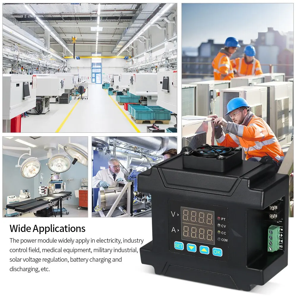 DPM8608-RF 60 V 8A цветной экран беспроводной контроль постоянного напряжения тока dc-dc понижающий источник питания линии связи
