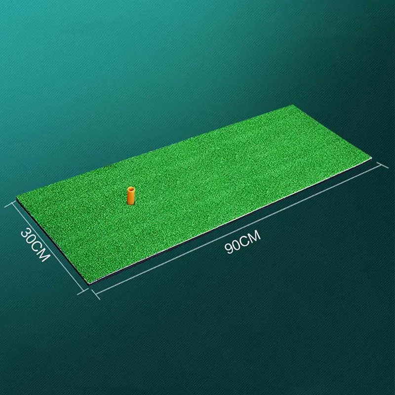 30 X 90 cm TEE Коврик для игры в гольф, Тренировочный Коврик для игры на заднем дворе, коврик для гольфа с тройником, аксессуары для занятий мини-гольфом - Цвет: 30 X 90 cm TEE