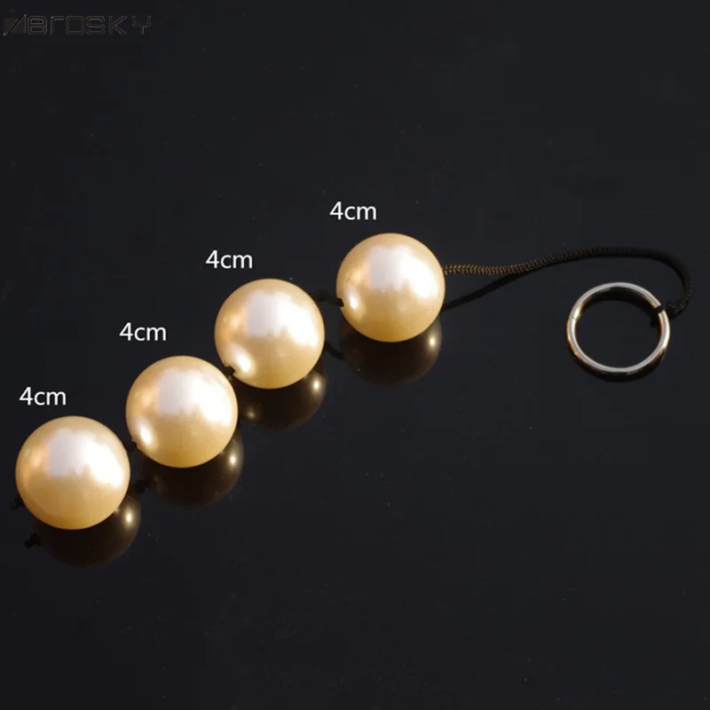 4 см большие анальные шарики вагинальный массаж Анальная пробка простаты