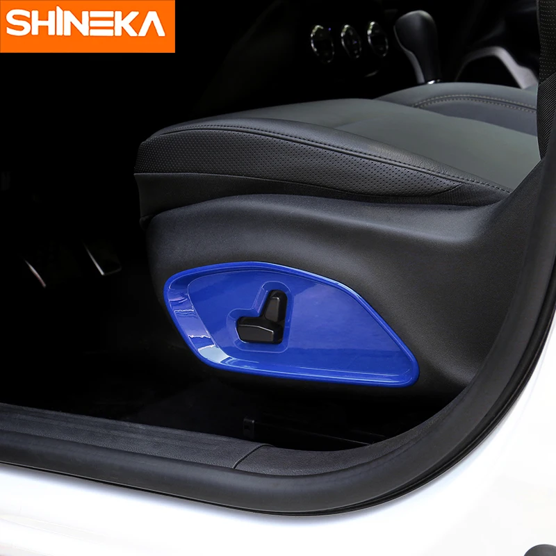 Декоративный чехол SHINEKA для салона автомобиля с регулировкой сиденья стикеры
