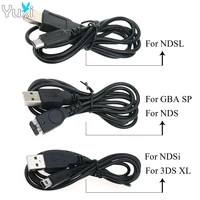 yuxi usb charging charger cable power cable cord line for nintendo ds lite for ndsl ndsi nds for gba sp for 3ds xl controller
