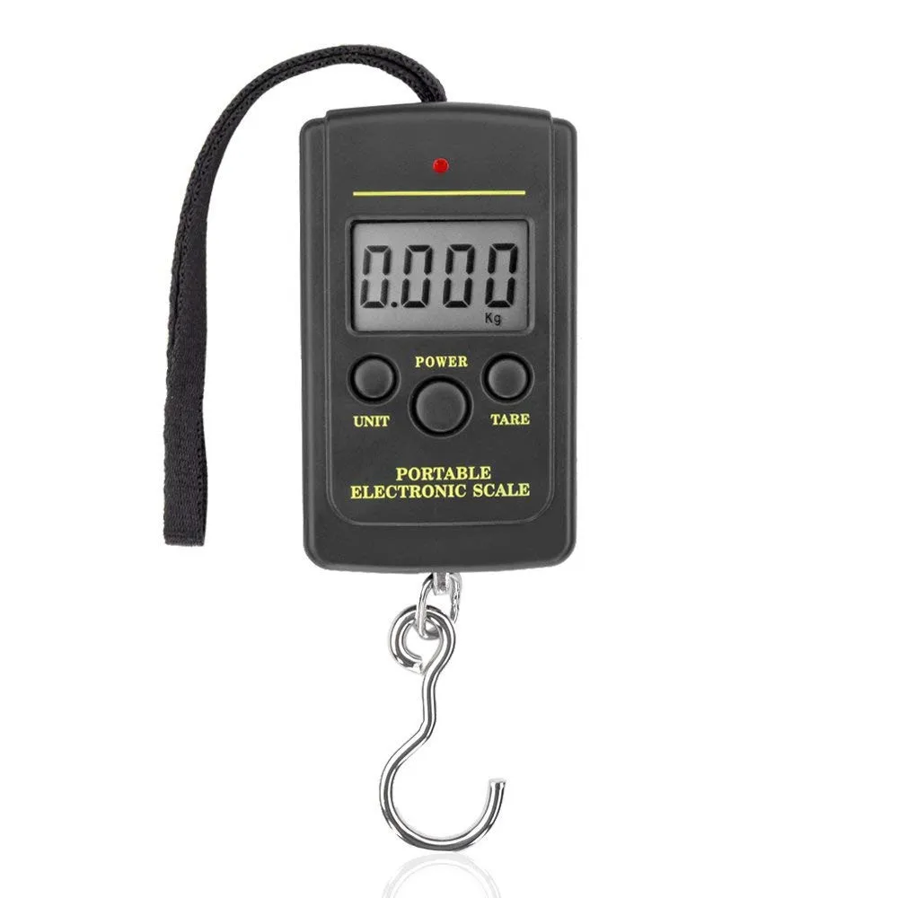 

10g 40kg Pocket Fishing Scale Travel luggage Scale Digital Weight precision Hand Held Portable Hanging Scales electronic