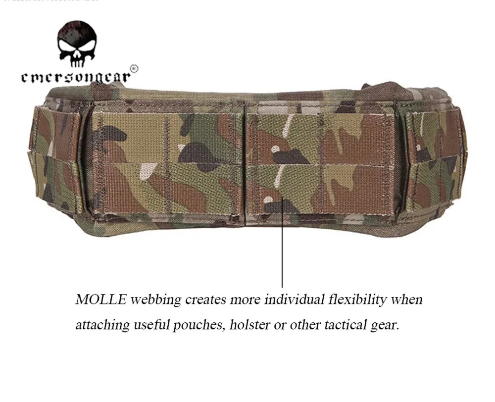EmersonGear MOLLE тактический мягкий детский ремень с нагрузкой Детский Регулируемый