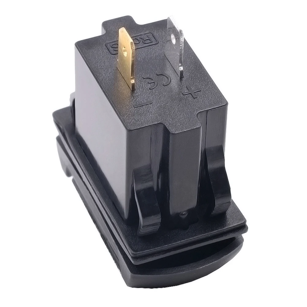 12 24V мотоцикл автомобиль Лодка USB розетка с вольтметром (синий)|Морское