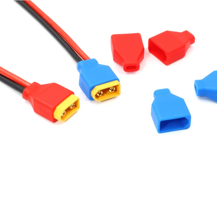 20PCs XT60 Plug Silicone Cover Cap Jack Protector Case Sleeve Shell For FPV RC Dron DIY Large Current s | Игрушки и хобби