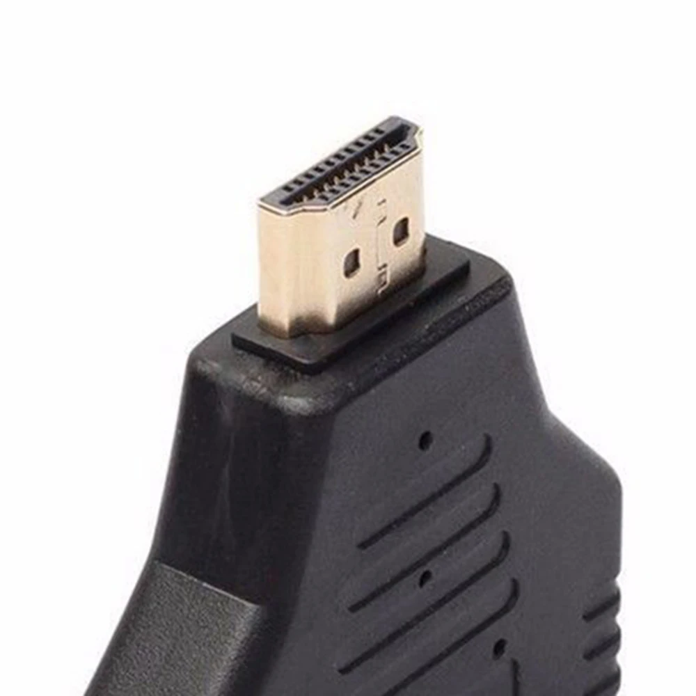 Адаптеры для сим-карт HDMI 1080 P 1 Мужской в 2 Женский из Splitter плоский адаптер