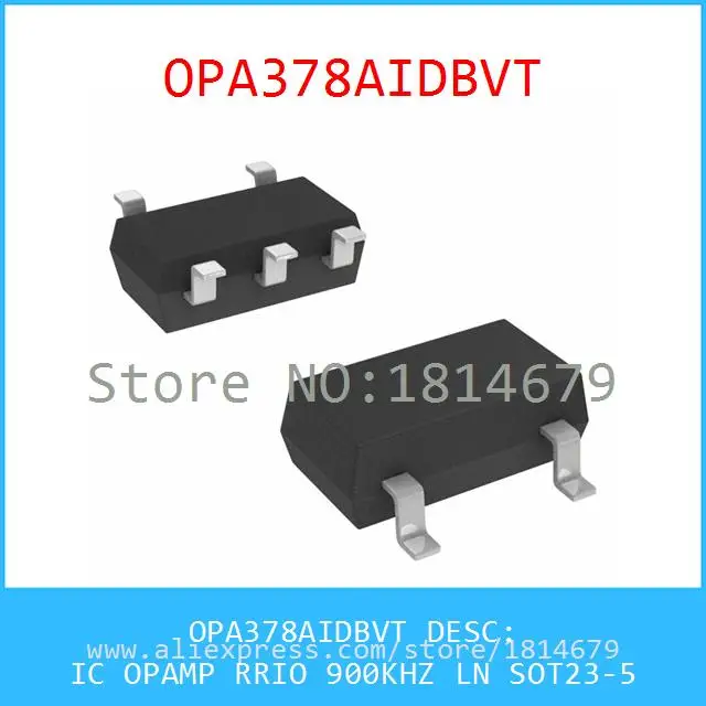 Бесплатная Доставка 1 Шт./лот OPA378AIDBVT IC ОПЕРАЦИОННЫЕ УСИЛИТЕЛИ RRIO 900 КГЦ LN SOT23-5 378