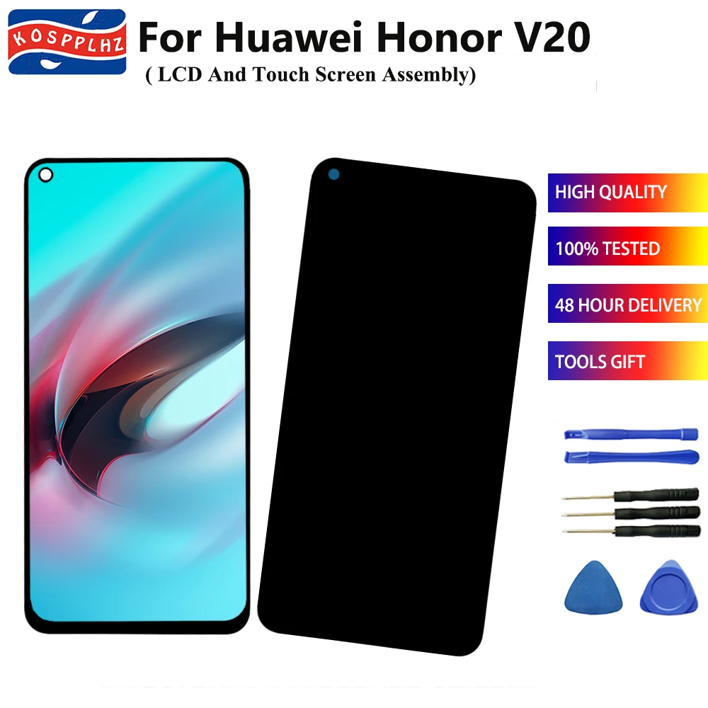 Оригинальный сенсорный ЖК экран KOSPPLHZ для Huawei Honor View 20 дигитайзер в сборе 6 4 дюйма