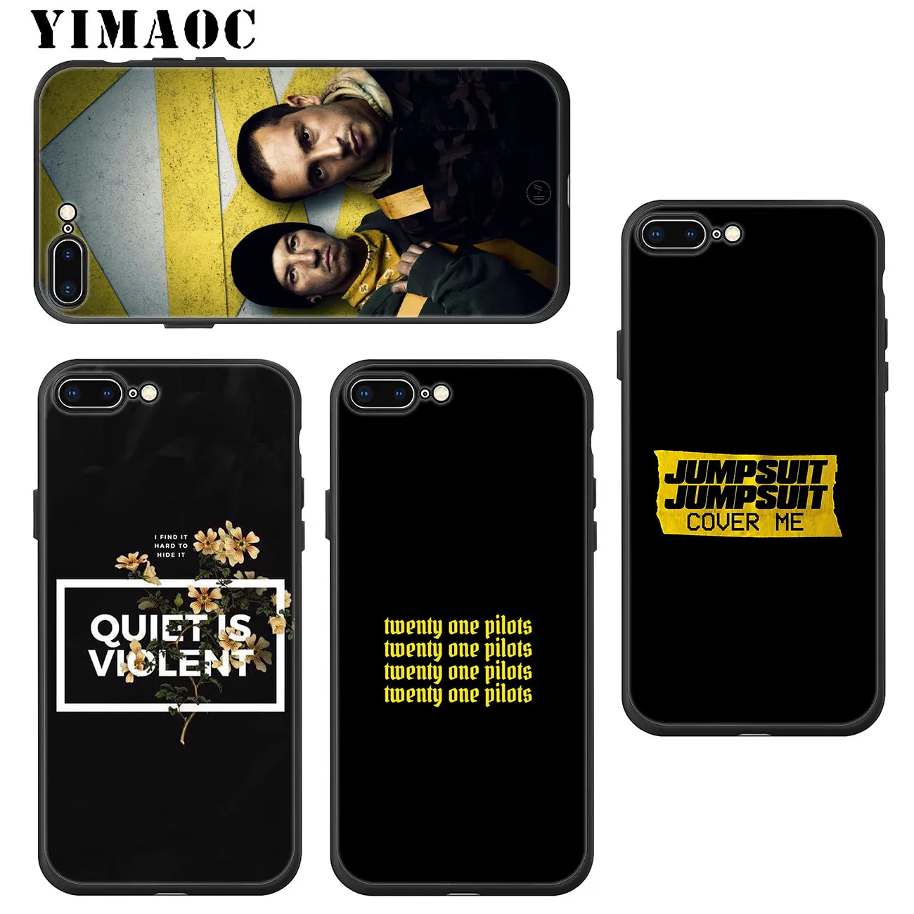 YIMAOC twenty one pilots Trench Мягкий силиконовый чехол для телефона для iPhone 11 Pro XS Max XR X 6 6S 7 8 Plus 5 5S SE 10 TPU черный чехол