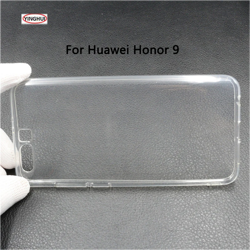 HUDOSSEN для huawei Honor 9 STF L09 AL00 чехол силиконовый ультратонкий прозрачный мягкий тонкий