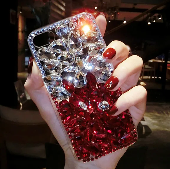 Для Samsung M20 M10 ручной работы 3D роскошный блестящий чехол DIY для S10e S10 Plus A30 A50 Coque Fundas| |