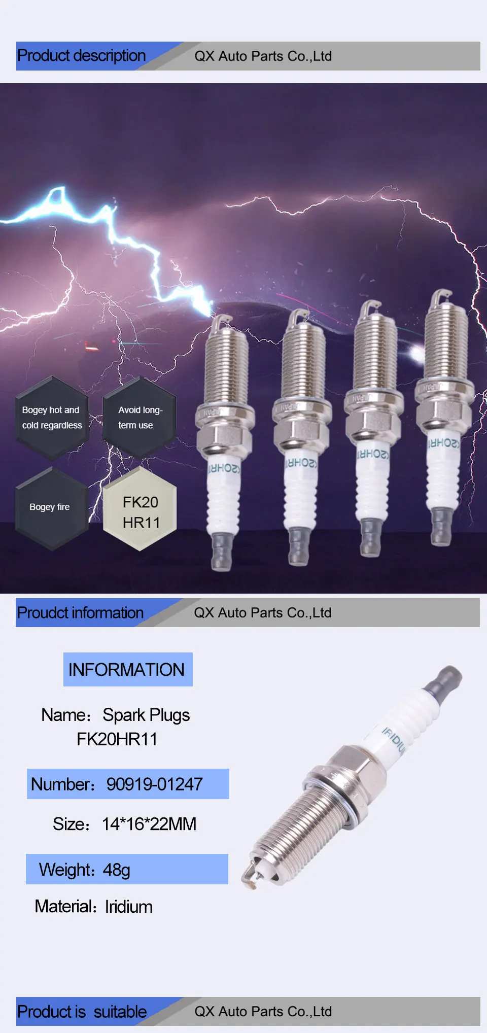 Capqx 4 шт. иридиевая Свеча зажигания FK20HR11 90919-01247 для IS250 IS300 ES240 ES350 COROLLA, PREVIA, RAV4 2006-2013