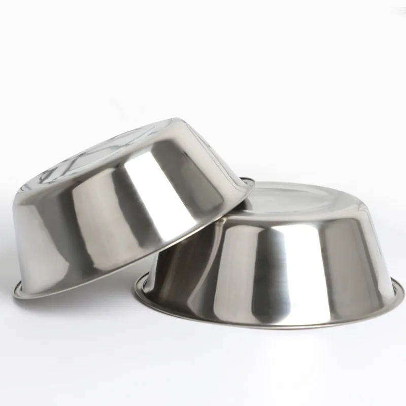 Миска для домашних животных Tieyi утолщенная двойная миска из нержавеющей стали