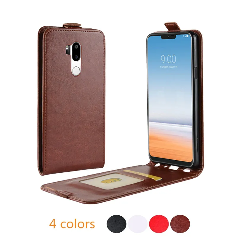 Магнитный кожаный флип-чехол для телефона baisxst LG G7 легкий Ультратонкий чехол