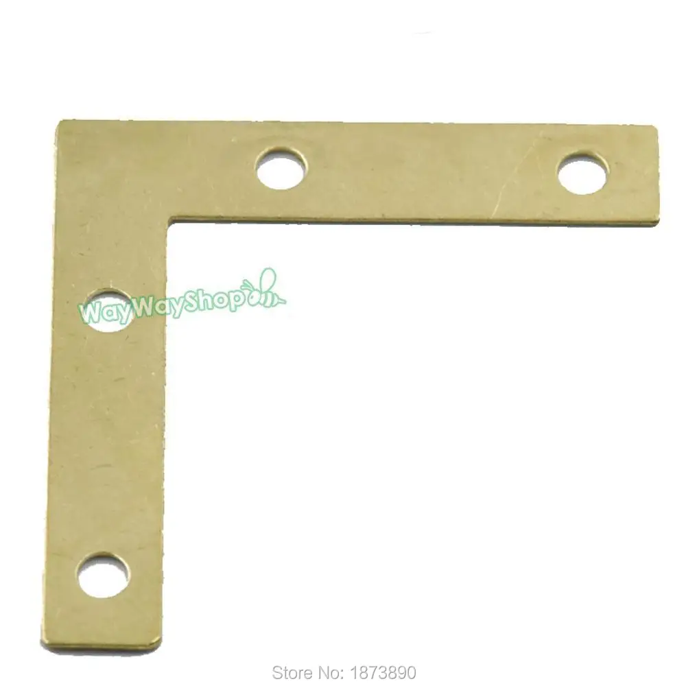 Металлические скобы L образной формы плоские Угловые 100 шт. используются для