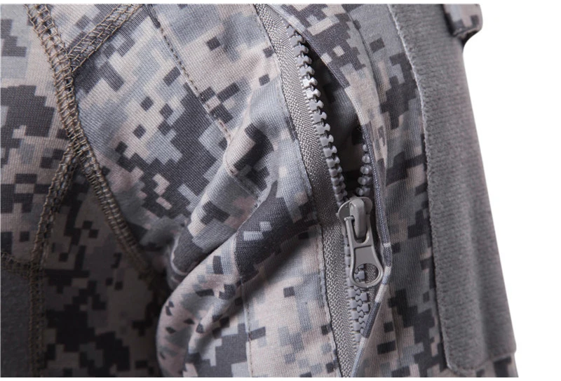 Refire gear камуфляж с длинным рукавом тактические футболки для мужчин SWAT Солдат Военная Боевая футболка Армия Страйкбол Пейнтбол тонкие охотничьи рубашки